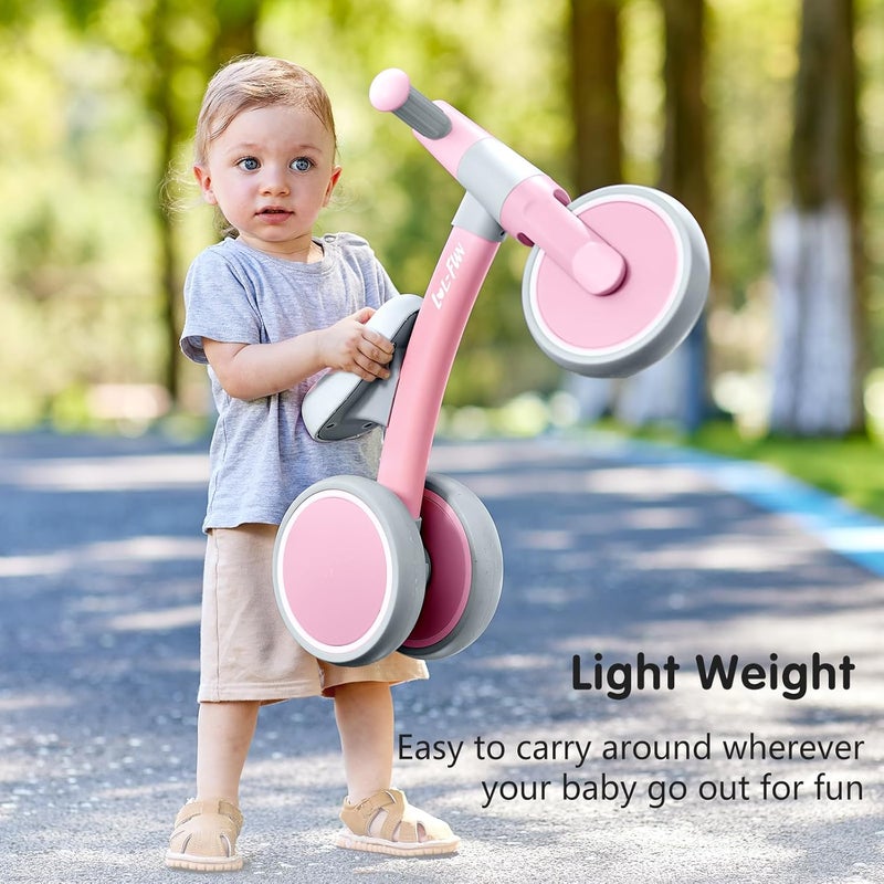 LOL-FUN Baby Balance Bike, Toys for 1 Year Old Girls and Boys, Baby First Birthday Gifts for 12-18 Month Toddler Toy - Image 3