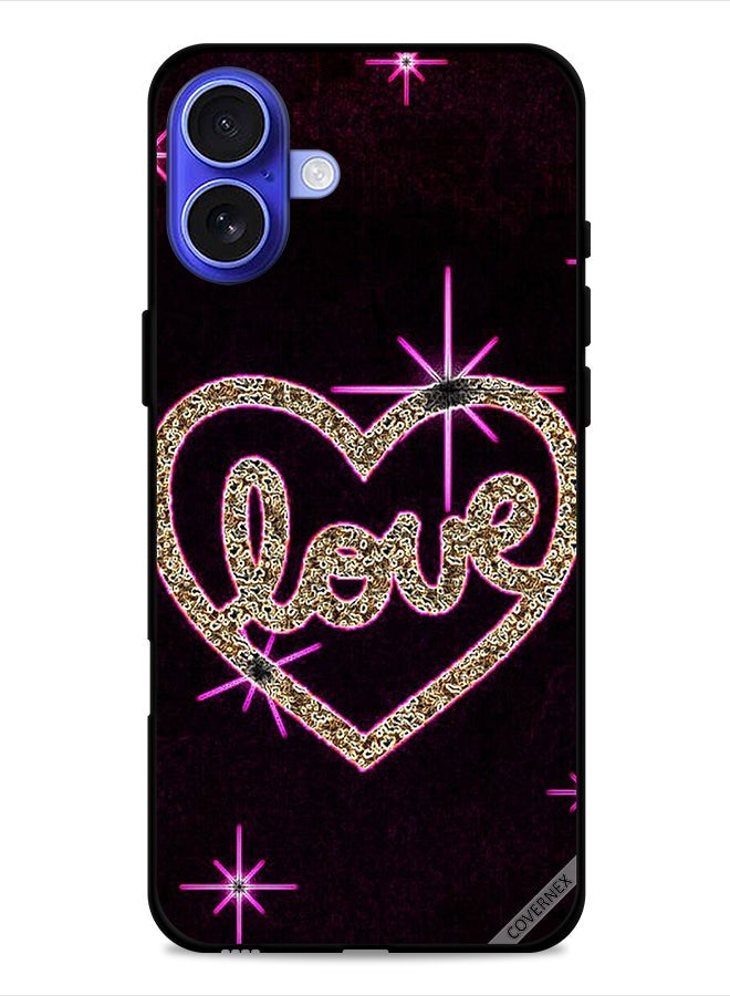 Covernex Apple iPhone 16 Plus Protective Case Cover Love Heart - Image 1