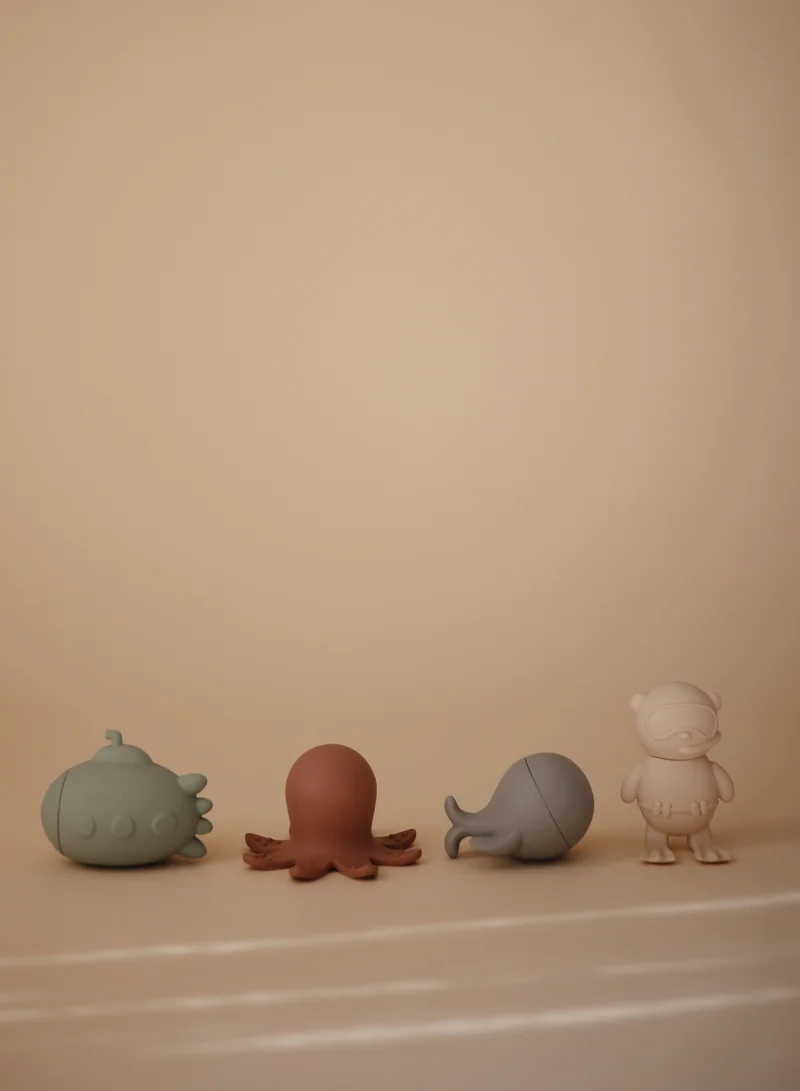 mushie Mushie Bath Toy Play Set - Sea Life