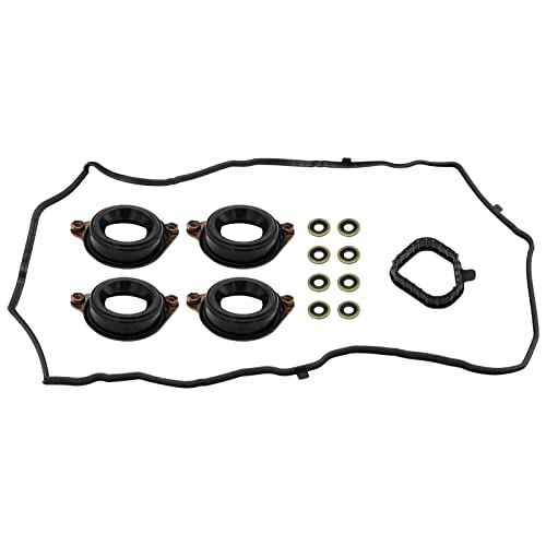 YITHSWAY Engine Valve Cover Gasket Set 12030-5A2-A01 for 2013-2017 Honda Accord 2DR EX EXL LX-S Models, 2013-2014 Honda Accord 4DR EX EXL LX and Sport Models 2&4-Door 2.4L Head Cover Gasket Set VTEC Gaskets - Image 1
