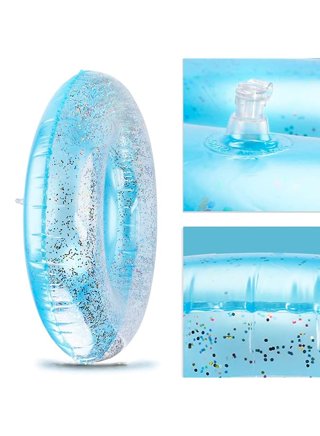 KASTWAVE Swimming Tube Swimming Ring 33” River Float Tube Printed Rafting Tubes Summer Beach Party Highly Sealable Inner Tubes For Pool Adult Kids - Image 3