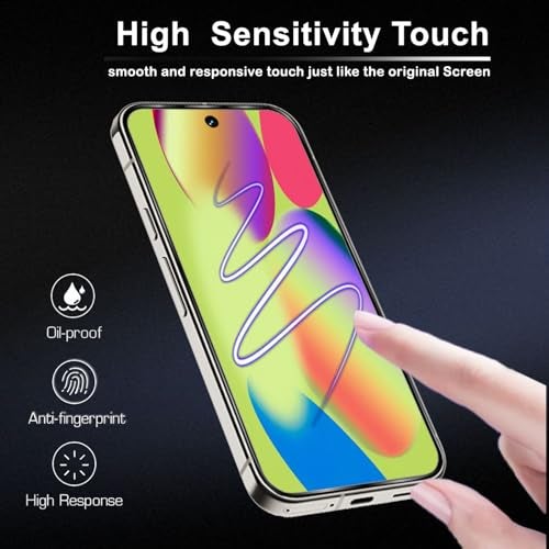 STP FEEL® Premium Tempered Glass Screen Protector Guard Compatible For Motorola Moto G57 Power 5G (6.72 Inch, Pack of 1) | Edge to Edge Coverage With Easy to installation kit for Smartphone - Image 4