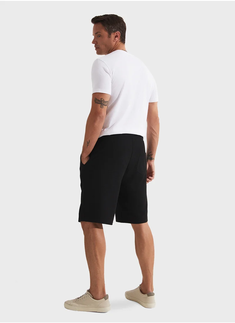 JUNE Essential Pique Shorts