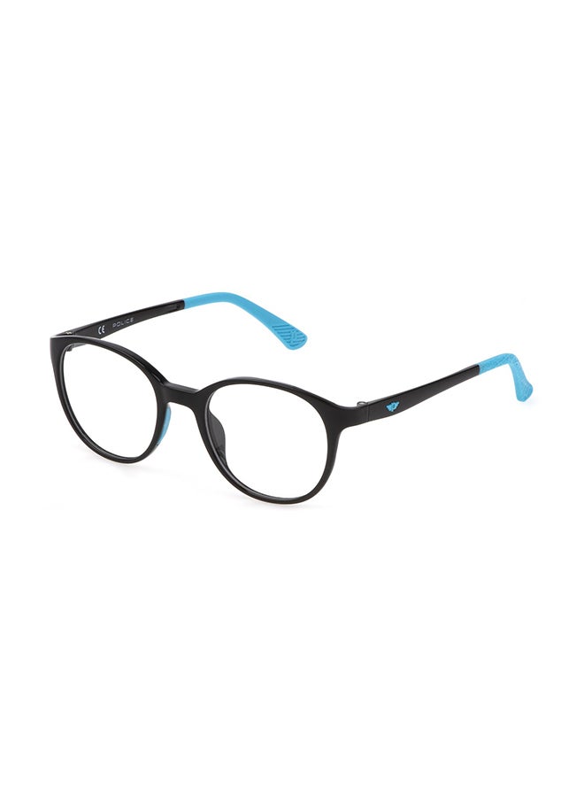POLICE Kid's Unisex Round Eyeglass Frame - VK118 COL.Z42Y 47 - Lens Size: 47 Mm  - Image 3