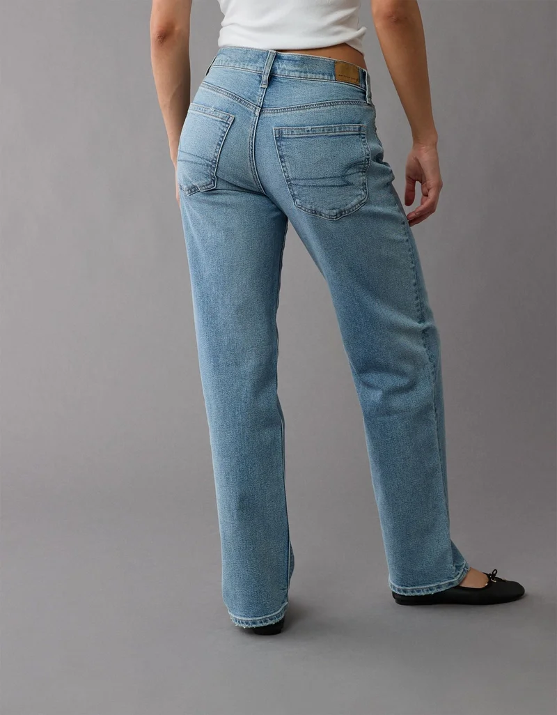 American Eagle  AE Strigid Low-Rise Ex-Boyfriend Jean for Women | Best Price UAE