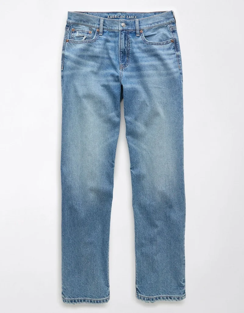 American Eagle  AE Strigid Low-Rise Ex-Boyfriend Jean for Women | Best Price UAE