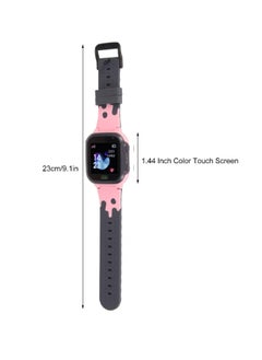 Denx Kids Smart Watch with GPS, SIM Card, Waterproof, Pink/Black  - Image 5