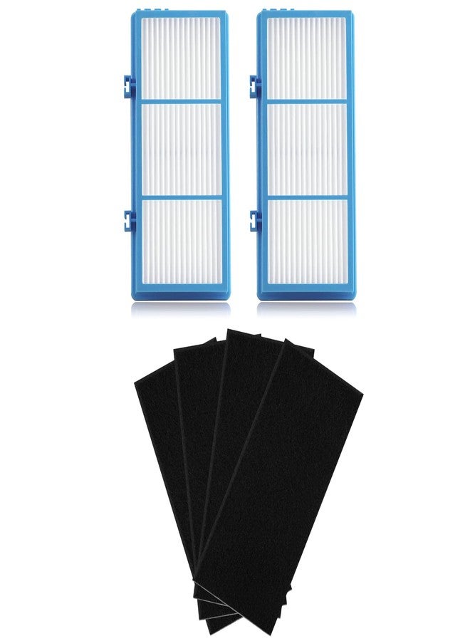 Funmit HAPF30AT-Total Air HEPA Type Filter Replacement for Holmes AER1 Air Purifier, Compatible with HAPF30AT and HAP242-NUC (2 HEPA Filters + 4 Carbon Booster Filters) by Funmit - Image 1