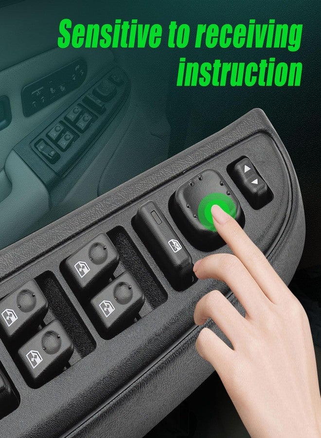 KUTTOLE 15883323 Driver Side Master Power Window Switch & Bezel Assembly for Chevrolet Tahoe Avalanche Silverado Suburban 1500 2500 3500 HD Classic, GMC Yukon Sierra 1500 2500 3500, Cadillac Escalade ESV EXT - Image 4