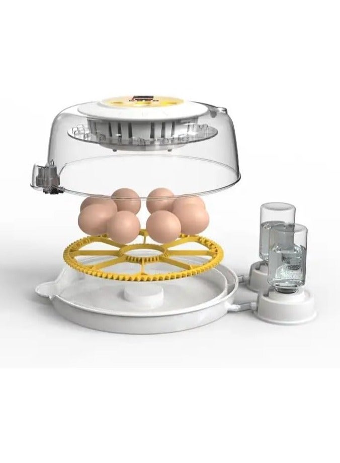 نيو كلاسيك 18 حاضنة بيض دجاج ، تحول تلقائي للبيض ، إمدادات مياه الرطوبة وحاضنة التحكم في درجة الحرارة مع وظيفة اختبار البيض - Image 4