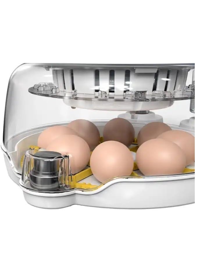 نيو كلاسيك 18 حاضنة بيض دجاج ، تحول تلقائي للبيض ، إمدادات مياه الرطوبة وحاضنة التحكم في درجة الحرارة مع وظيفة اختبار البيض - Image 5