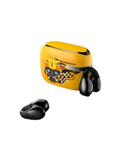 TRANSFORMERS Transformers TF-T05 Wireless Bluetooth Earbuds Gaming Headphones Long Battery Life Headset Low Latency HIFI Stereo Sound with Music Noise Cancellation Calls Yellow  - Image 5