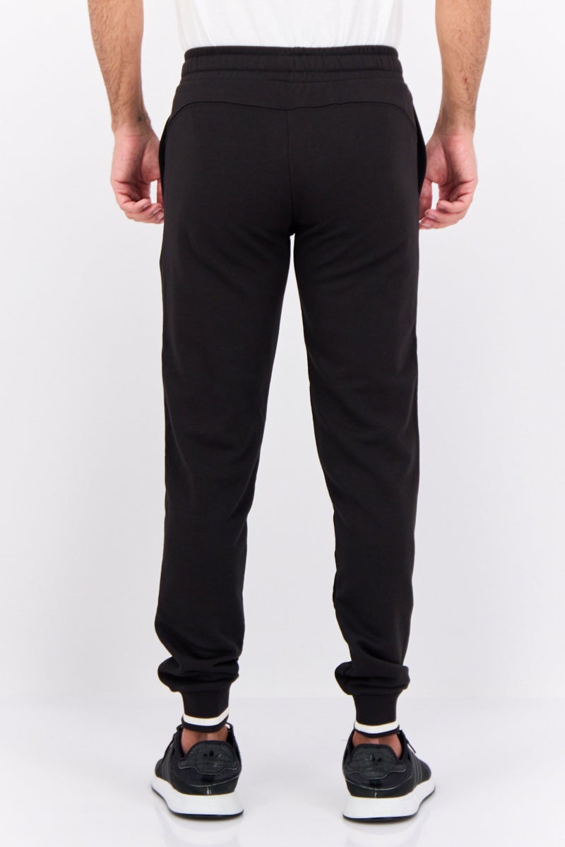 Men Sportswear Fit Outdoor Sweatpants, Black