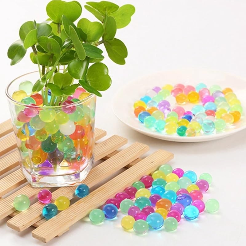 GNR Crystal Soil Water Balls Rubber Jelly Beads Growing Orbezz - Pack of 2,000 Pcs | 25 Grams (Multicolor) - Image 5