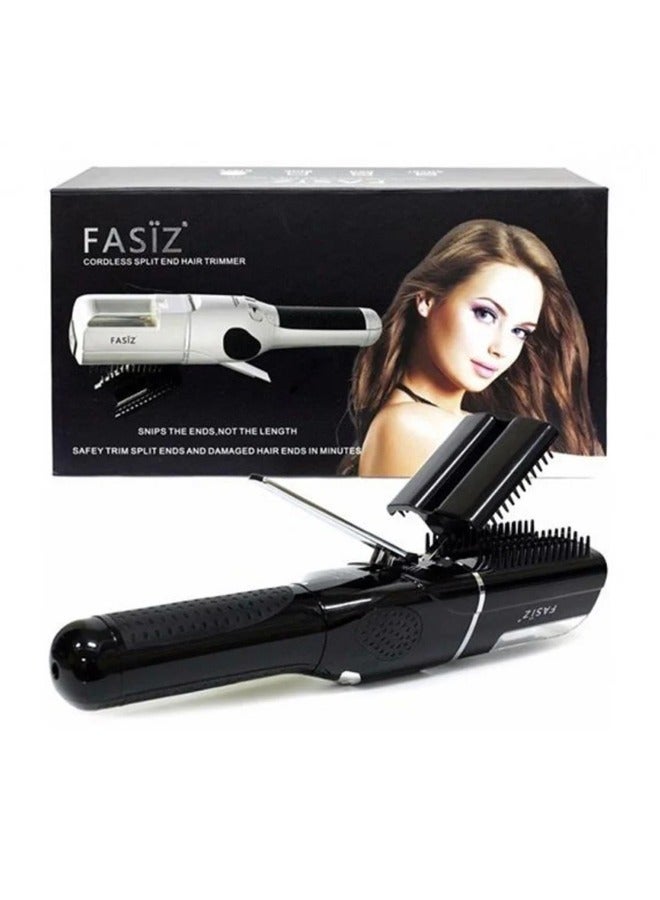 FASIZ Cordless Split End Hair Trimmer Red/Black - Image 1