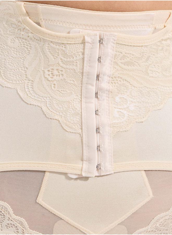 Styli - Lace Waist Cinching Shaping Brief - Image 1