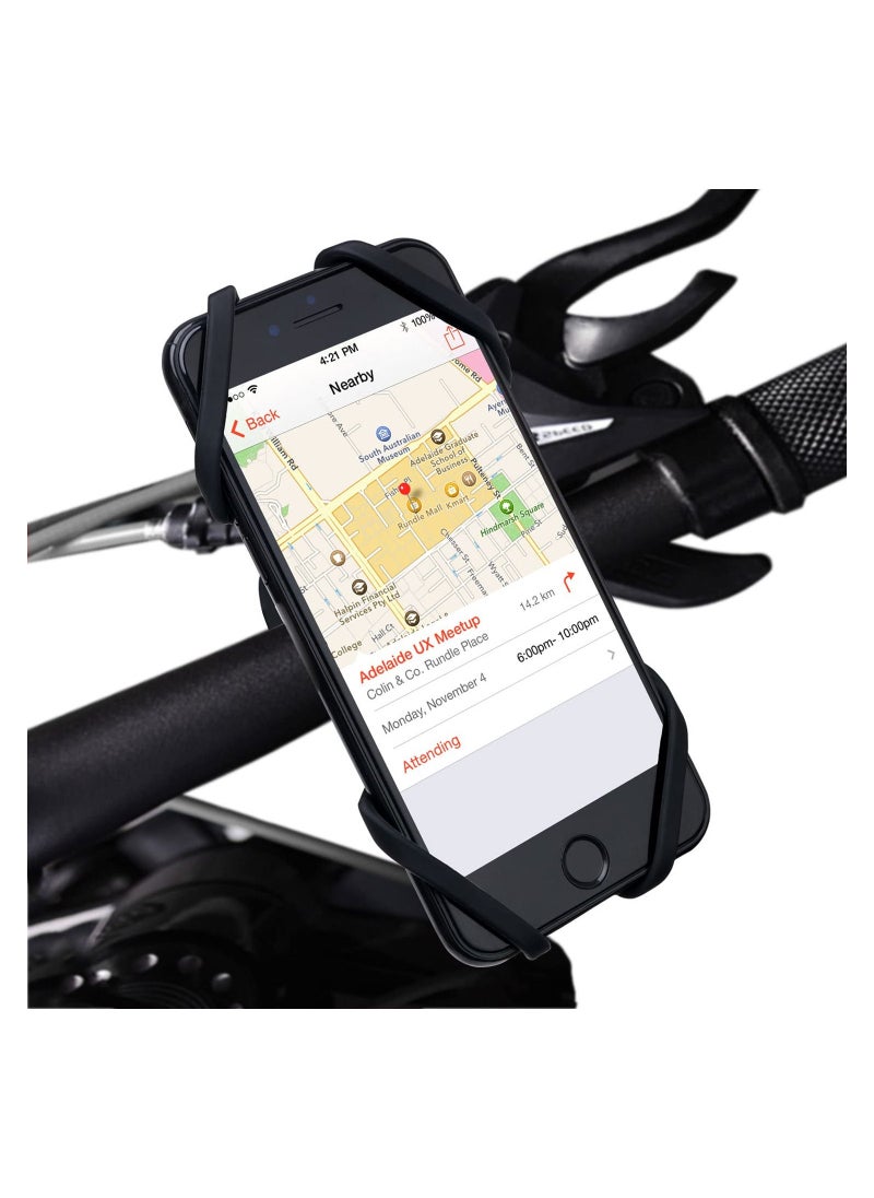 Generic NOPNOG Bike Phone Mount Bicycle Holder for Bike Handlebar Universal Motorcycle Holder  - Image 4