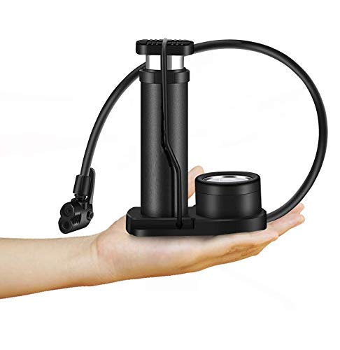Homava Portable Bike Pump Foot Activated Floor Pump Air Pump for car and Bike Bicycle (Aluminum + ABS,Multi) - Image 4