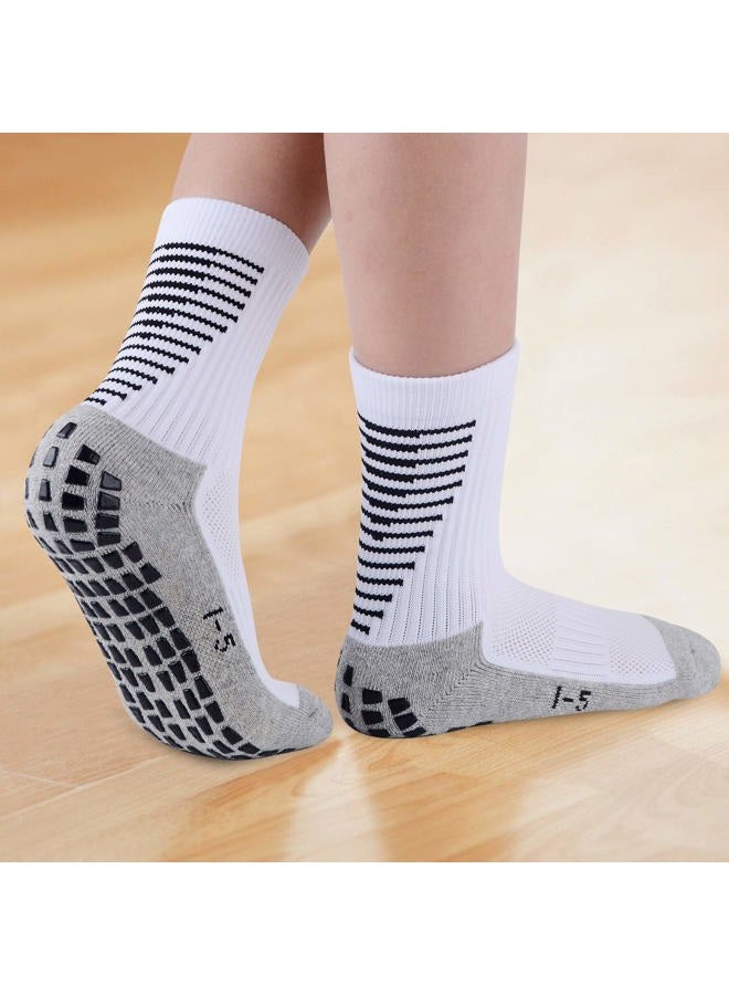 JHM Kids Slipper Hospital Grip Athletic Sport Sockcs For Kids Youth Baby Boys Girls - Image 2