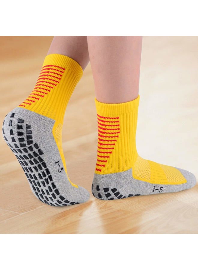 JHM Kids Slipper Hospital Grip Athletic Sport Sockcs For Kids Youth Baby Boys Girls - Image 3