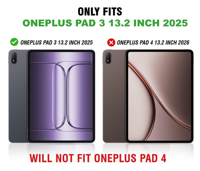 ProElite Case Cover for OnePlus Pad 3 13.2 inch 2025 Case, Deer Flip case Cover for OnePlus Pad 3 13.2 inch 2025 Case with Pen Holder, Dark Green - Image 2