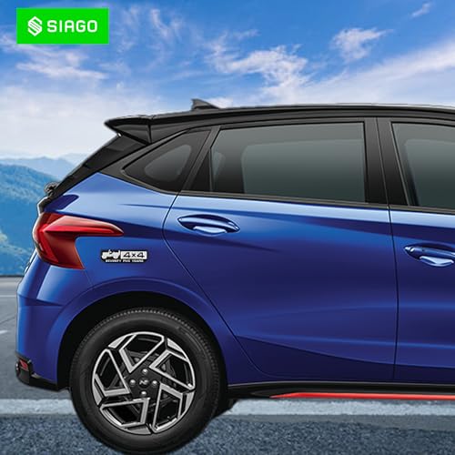 SIAGO SIA263 Premium 4x4 Seventy Five Years Metal Car Sticker - Durable & Stylish Auto Emblem for Vehicles - Customizable Designs - Easy Installation - Weather-Resistant & Long-Lasting - Image 4