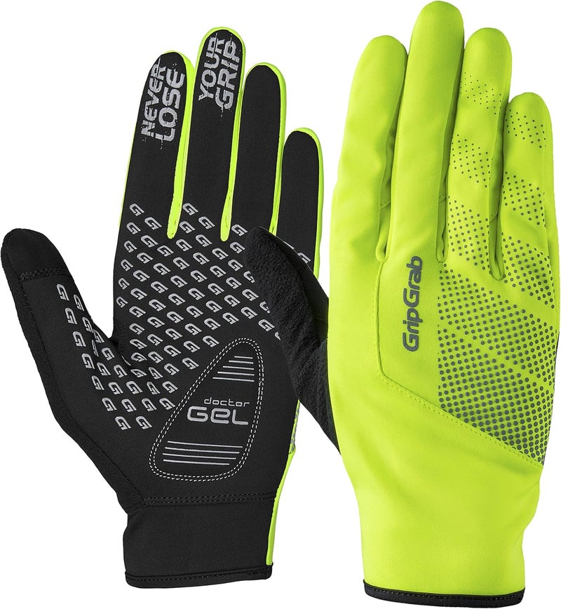 GripGrab Ride Windproof Spring Fall Gel Padded Bicycle Gloves Thermal Cycling Gloves Cold Weather Thin Winter Cycling Gloves - Image 1