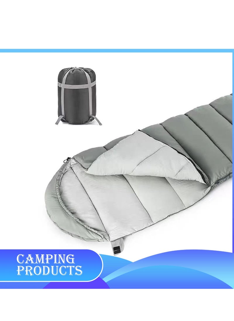Manful Hooded Envelope Sleeping Bag for Outdoor Camping  - Image 3