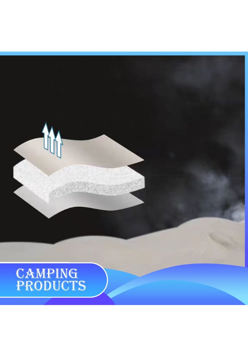 Manful Hooded Envelope Sleeping Bag for Outdoor Camping  - Image 5