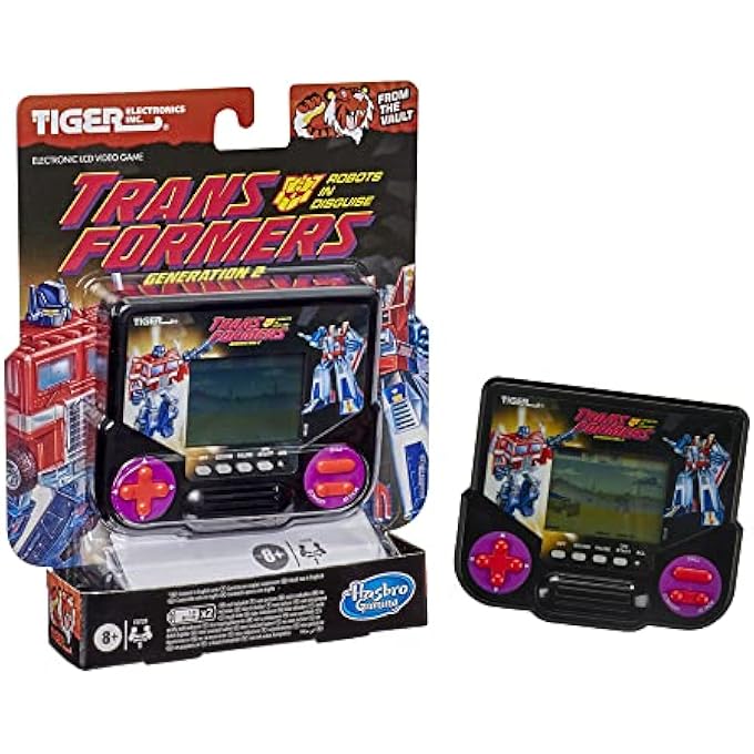 TIGER ELECTRONICS TRANSFORMERS GENERATION 2 ELECTRONIC LCD VIDEO GAME - Image 1