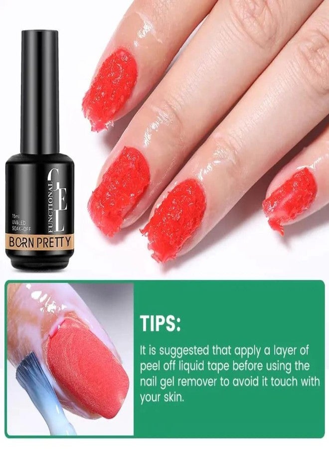 Born Pretty Magic Nail Gel Remover 15ml Peel off Varnishes without Soak off Remover Tools - Image 5