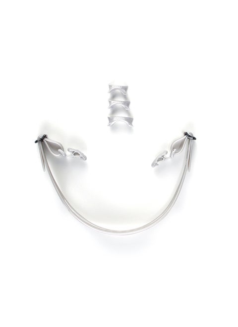 Pulse Optical Swimming Goggles Kit Silver