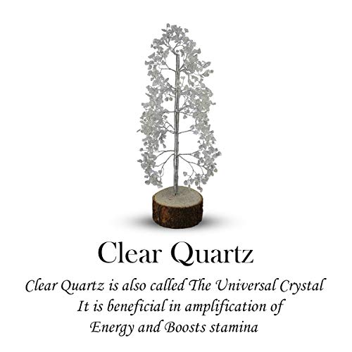Crystu Clear Quartz Stone Tree 500 Beads Crystal Tree Stone Tree Showpiece - Image 4