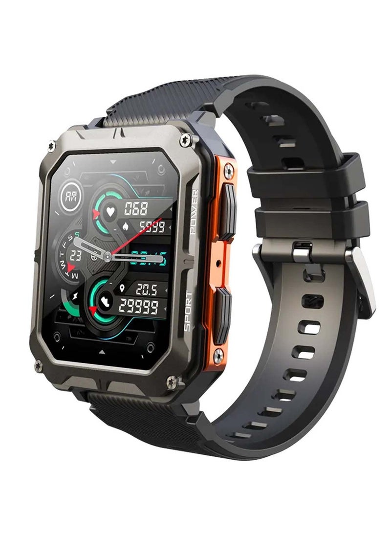 TRENDIZMO - Smart Watch C20 Pro with Bluetooth Calling Smartwatch Men and Women Fitness Tracker with Heart Rate Monitor Sleep and Waterproof - Image 1