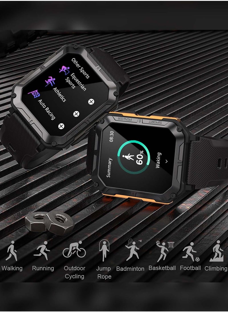 TRENDIZMO - Smart Watch C20 Pro with Bluetooth Calling Smartwatch Men and Women Fitness Tracker with Heart Rate Monitor Sleep and Waterproof - Image 1