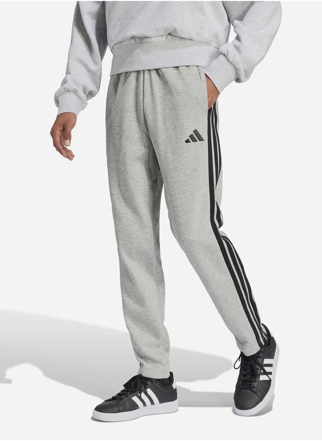 Adidas Essentials 3-Stripes Open Hem Fleece Pants  - Image 1