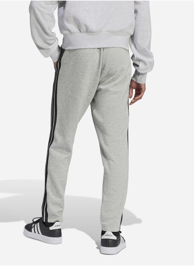 Adidas Essentials 3-Stripes Open Hem Fleece Pants  - Image 2