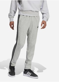 Adidas Essentials 3-Stripes Open Hem Fleece Pants  - Image 3