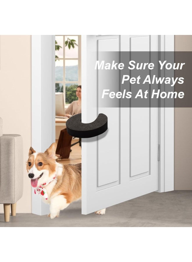 Amanli 8 Pcs Multifunctional Door Slam Stopper and Door Pinch Guard, Stylish Finger Pinch Guard, Foam Door Stopper Prevent Finger Injuries, Slamming Doors, Keep Children Pets from Being Locked - Image 4
