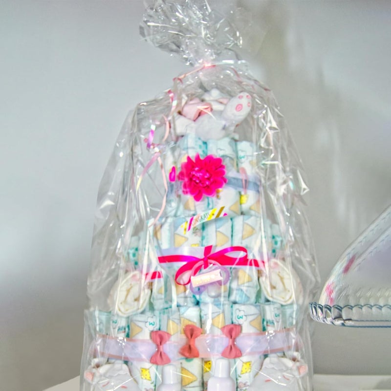 Morepack Extra Large Cellophane Bags for Gift Baskets 50x60 Inches,Jumbo Big Clear Cellophane Bags 5Pieces - Image 4