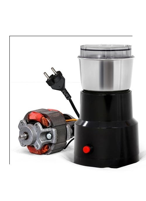 Generic SHREE GOPINATHJI CREATION Mini ABS Stainless Steel MixerKitchen Pure Full Copper Winding Motor With Folding Jarleakproof Jars with secure lidsMixer Grinder Chutney JarMixer Grinder1A  - Image 1