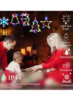A.M Christmas String Lights, Battery Operated 138 LED Fairy Lights with Remote Control, Perfect for Ramadan, Christmas, Halloween, Parties  - Image 4
