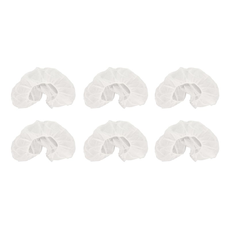 50pcs Beauty Salon Headrest Covers U Shaped Disposable Elastic Face Rest Pillow Covers - Image 4