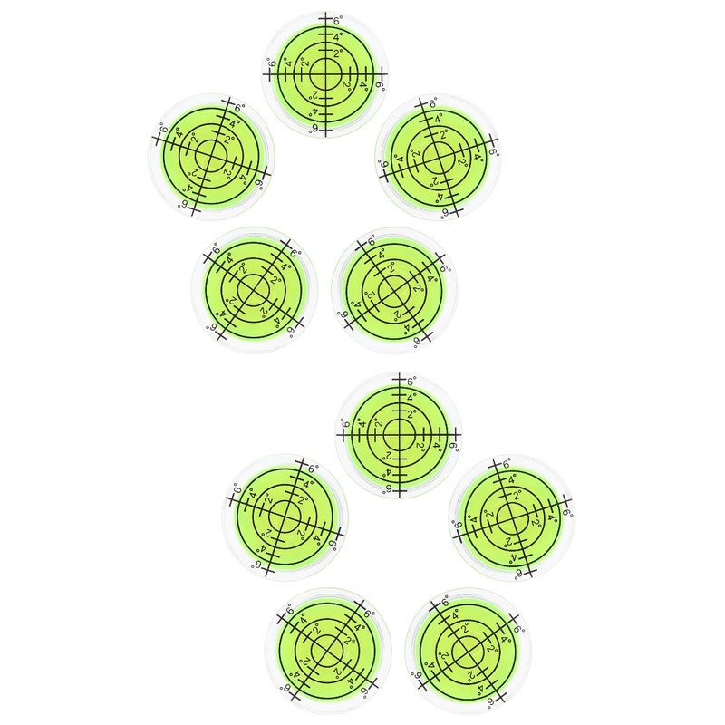 🌱 أداة ميزان صغير محمولة 10 قطع للقياس الدقيق في الهواء الطلق لون أخضر فاتح - Image 1