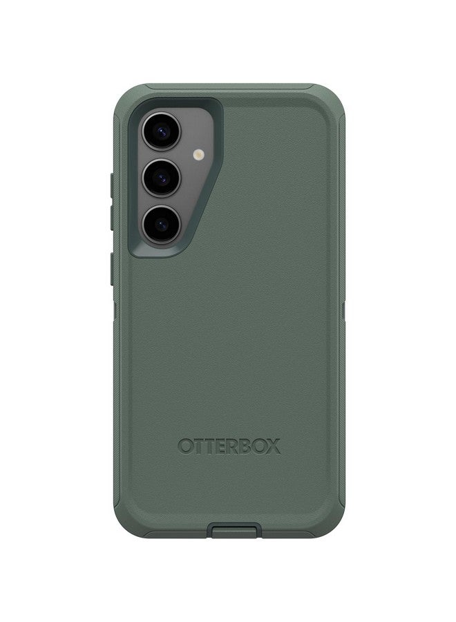 أوتربوكس جراب OtterBox Samsung Galaxy S24+ Defender Series - Forest Ranger (أخضر)، متين وقوي، مع حماية للمنافذ، يتضمن حاملًا بمشبك الحافظة - Image 3