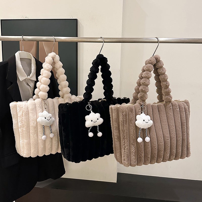 Stuffed Bag Fashion Casual Large Capacity Handbag Casual Commuting Shoulder Bag Tote Women'S Bag - Image 5