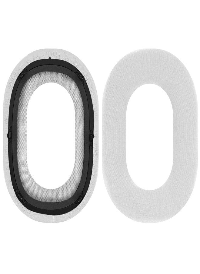 Geekria Sport Cooling-Gel Replacement Compatible Ear Pads for Bowers & Wilkins Px8, Px7S2 (Do Not Fit Px7, Px7S2e) Headphones, Ear Cushions (White) - Image 3