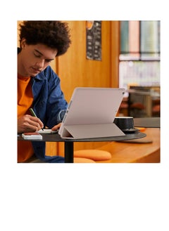 ماركة غير محددة حافظة متوافقة مع جهاز iPad مقاس 10.2 بوصة 2021 2020 2019، طراز الجيل التاسع والثامن والسابع. حافظة حماية ذكية بغطاء خلفي صلب رفيع وحامل لجهاز iPad مقاس 10.2 بوصة، لون وردي  - Image 5