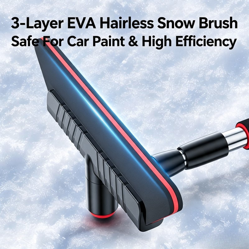Car Ice Scraper Snow Brush - Image 4