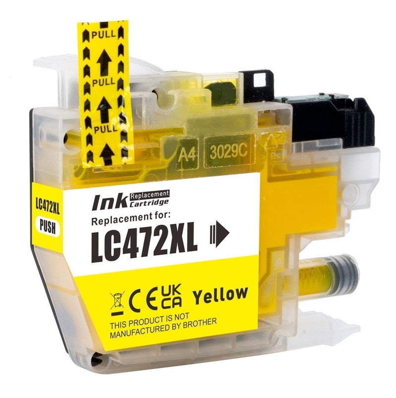 Nexnova® LC-472XL 4-packs Compatible InkJet Ink Cartridge for Brother MFC-J3940DW Printer MFC-J5340DW/ MFC-J5740DW/ MFC-J6940DW/ - Image 5